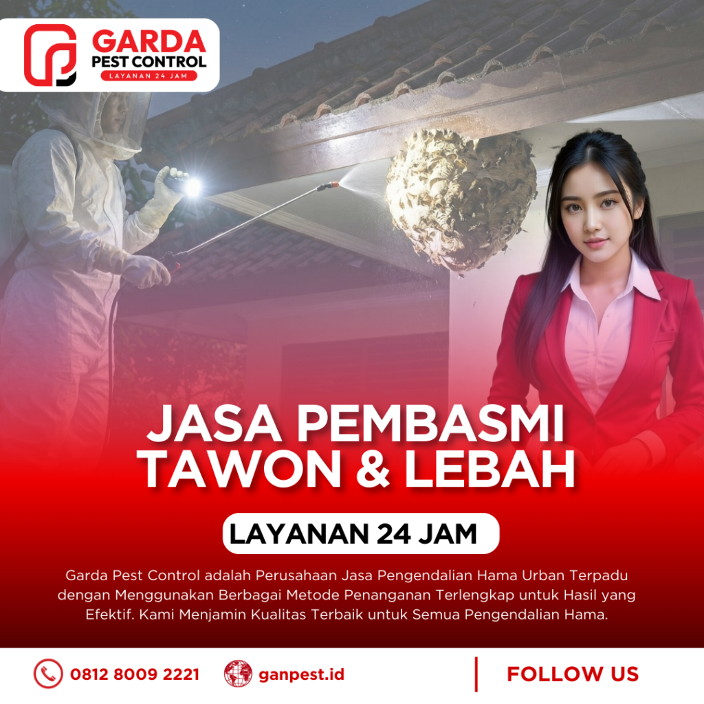 Jasa Pembasmi Tawon di Bandung 24 Jam Layanan Cepat dan Tepat
