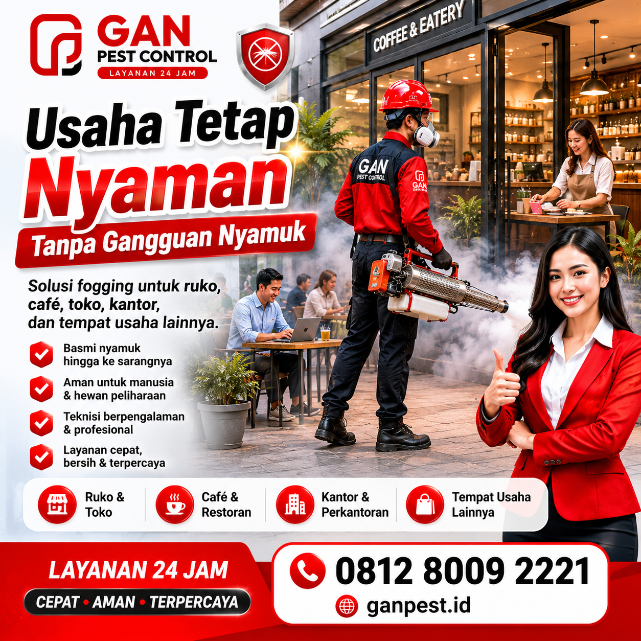 Jasa Fogging Nyamuk DBD No.1 di Mataram 