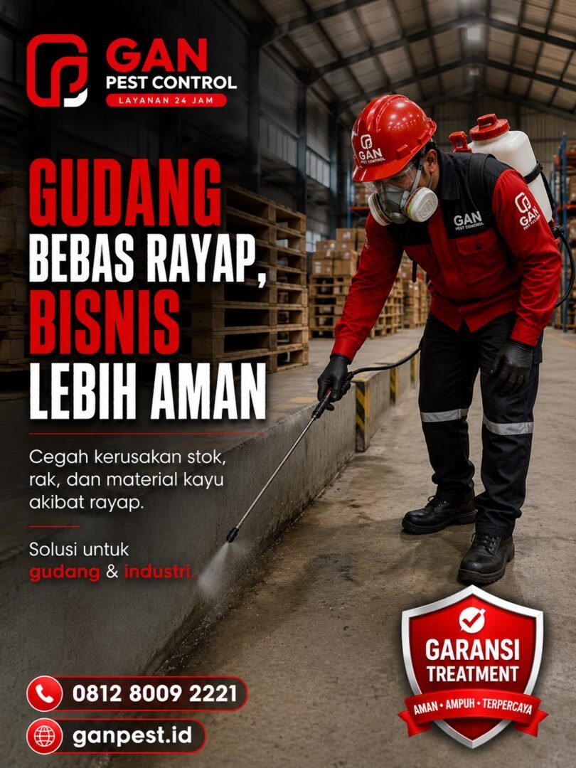 Jasa Anti Rayap di Mataram NTB Pra & Pasca Konstruksi