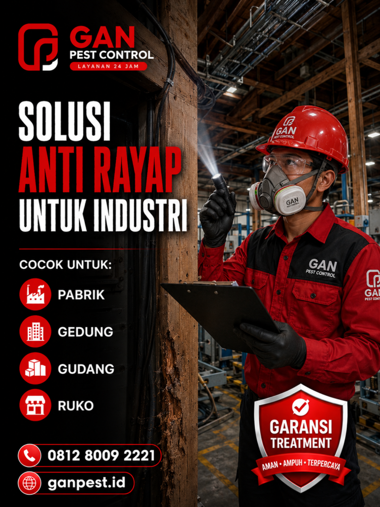 Jasa Anti Rayap di Lombok Mataram Untuk Rumah Hunian