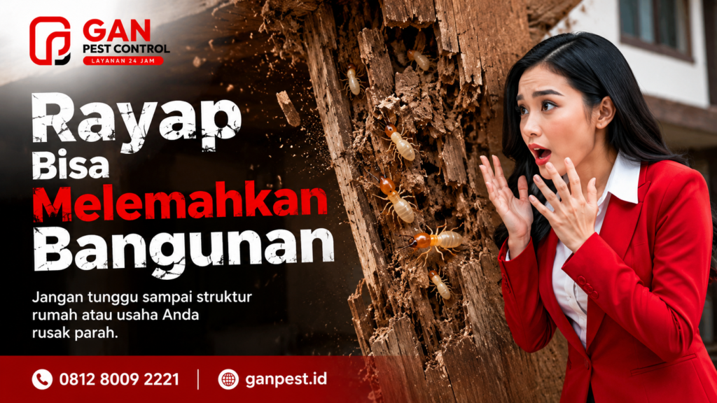 Jasa Semprot Anti Rayap di Lombok Timur Kualitas Terbaik