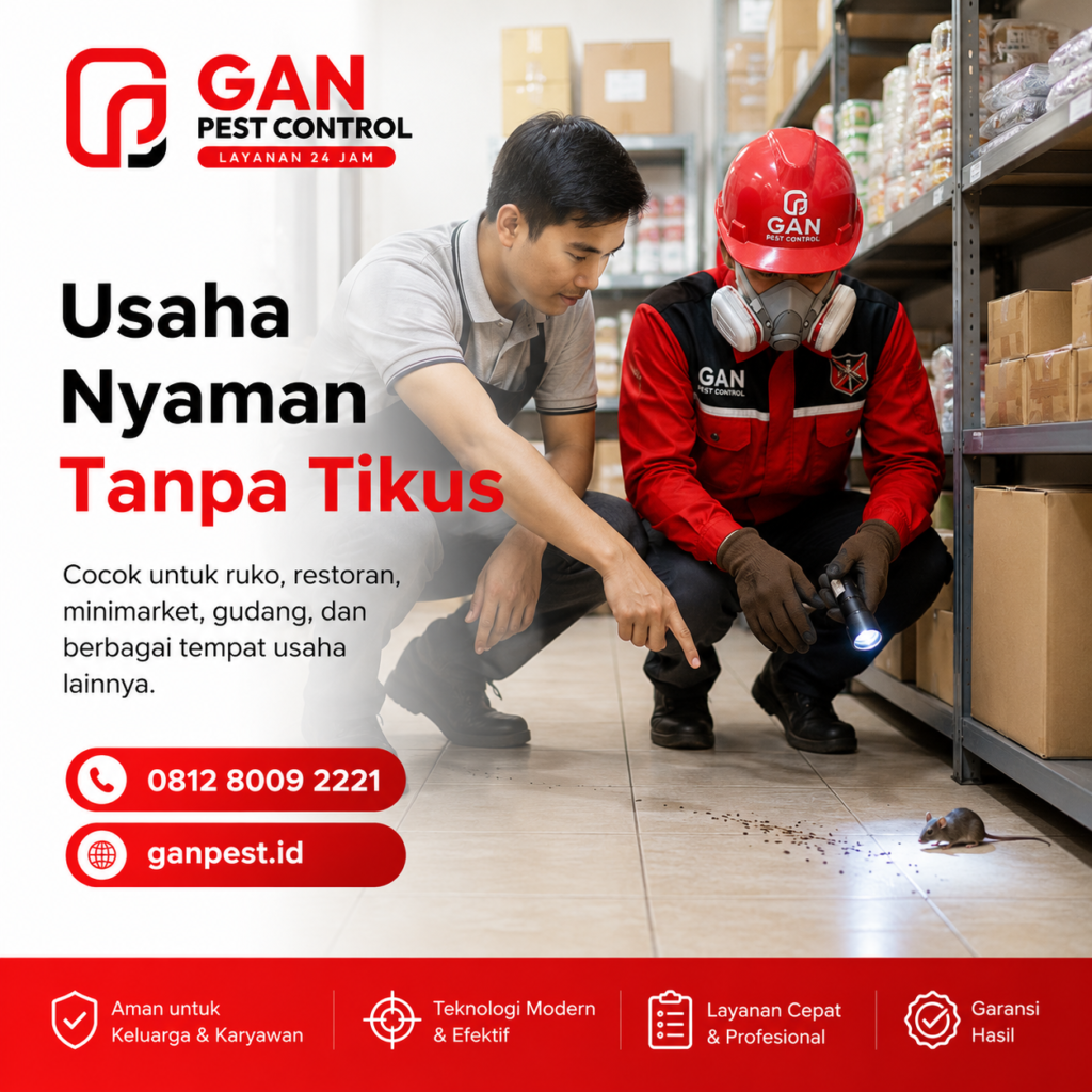 Jasa Pest Control di Bandung No.1 Spesialis Pembasmi Tikus