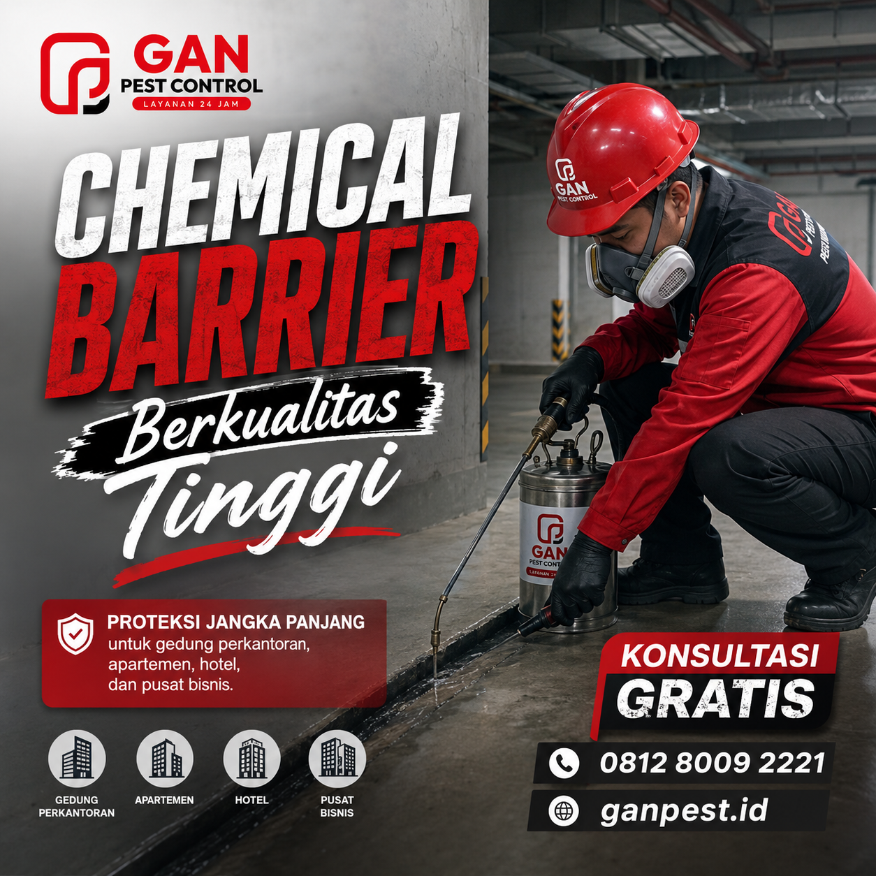 Jasa Pembasmi Rayap Gudang dan Pabrik Tangerang untuk Perlindungan Aset Industri