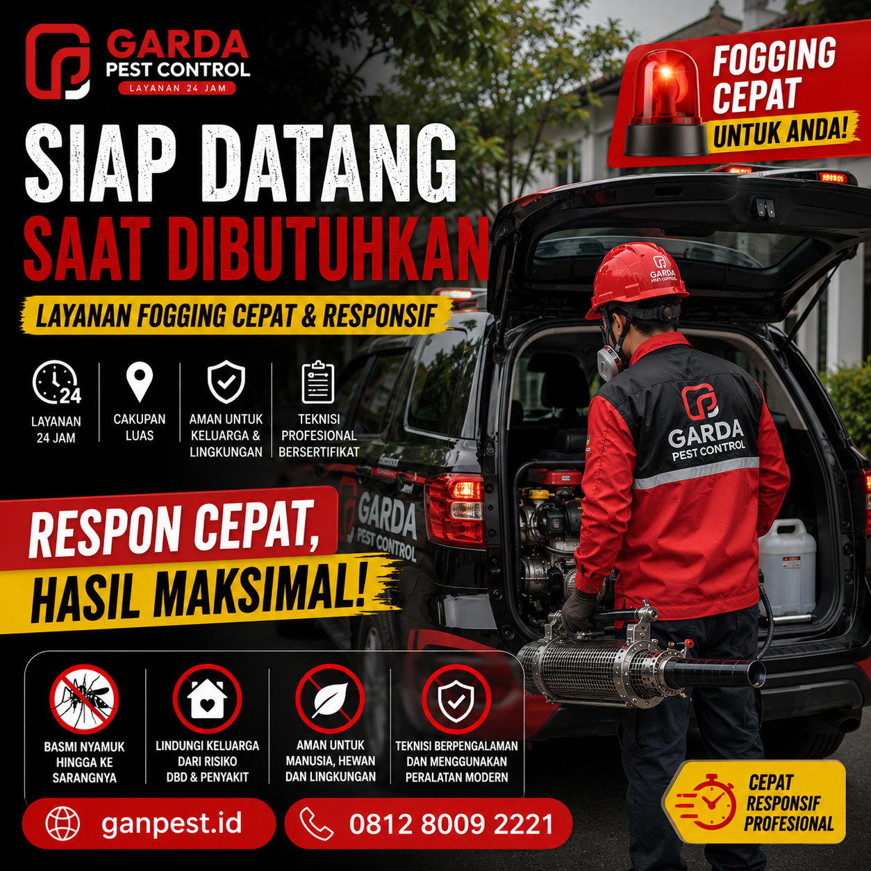 Jasa Pengendalian Nyamuk Tangerang Selatan: Solusi Efektif dari GAN Pest Control