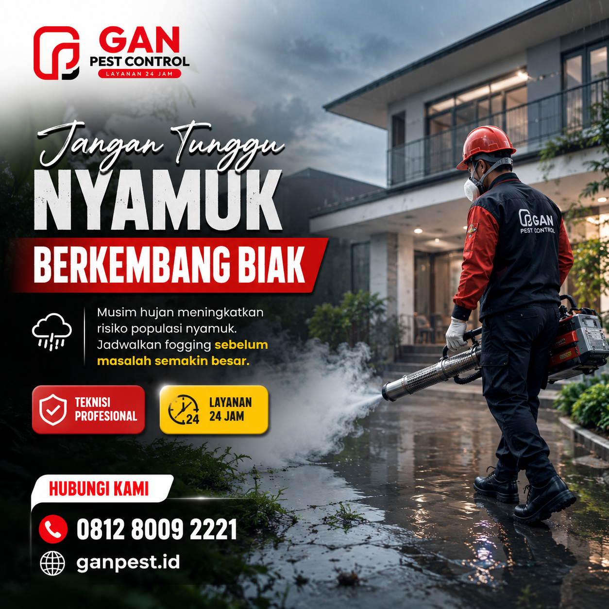 Spesialis Fogging Nyamuk di Bandung Basmi Tuntas DBD