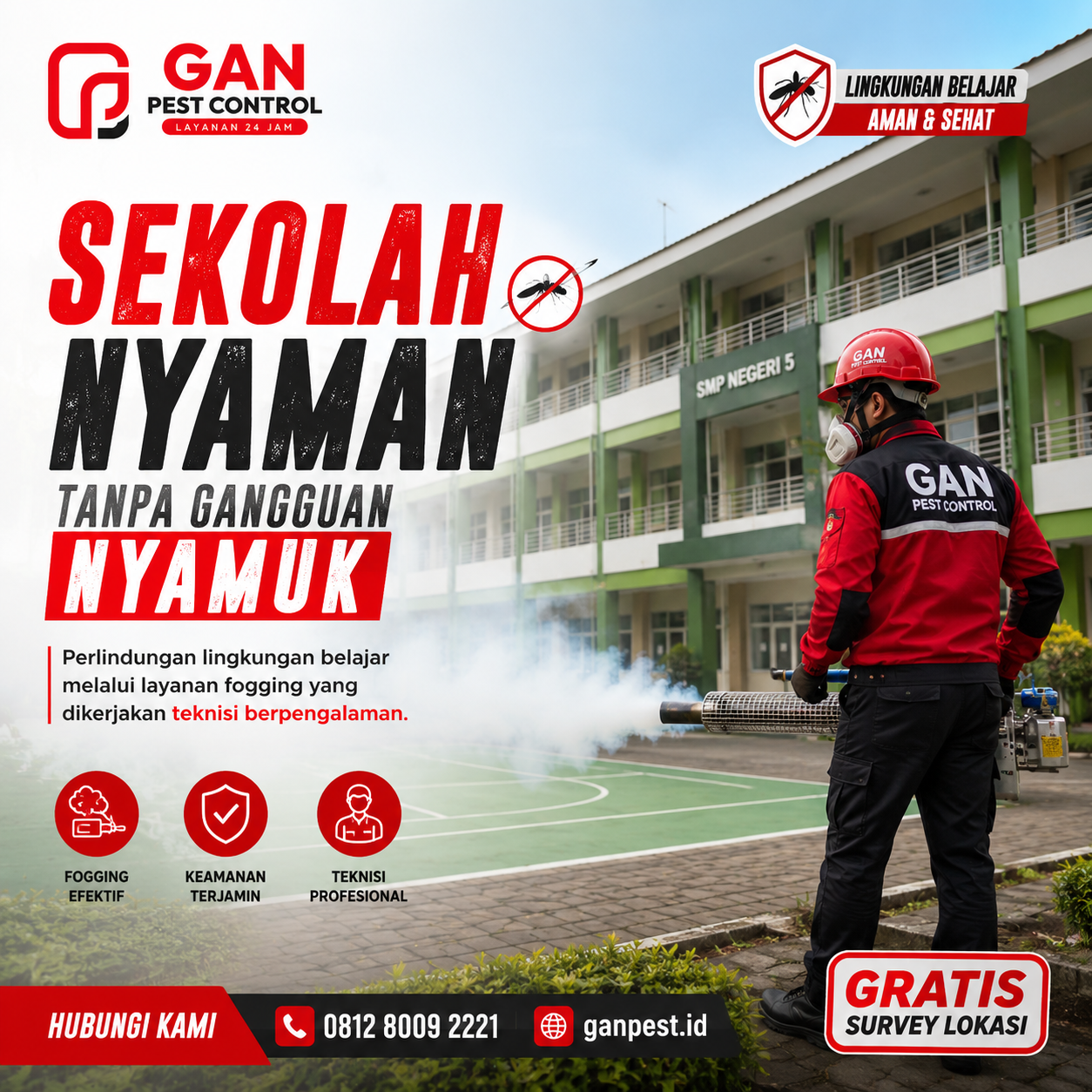 Jasa Fogging Nyamuk Tangerang Lebih Murah Untuk 1 RT/RW