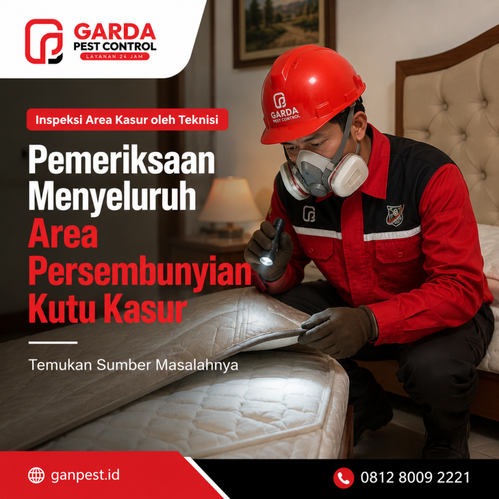 Jasa Pembasmi Kutu Kasur di Tangerang
