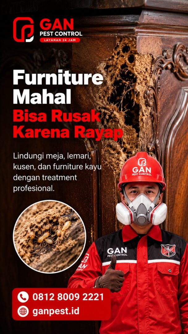 Pembasmi Rayap Cirebon: Lindungi Properti Anda dengan Ahli Profesional dari GAN Pest Control