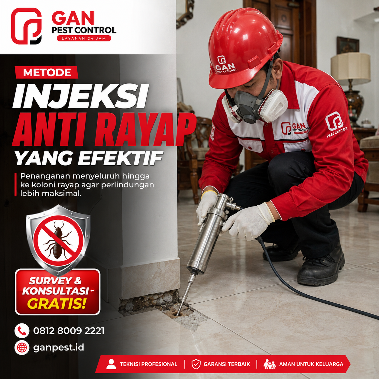 Anti Rayap Panggilan Tangerang: Perlindungan Efektif Properti Anda dari Serangan Rayap