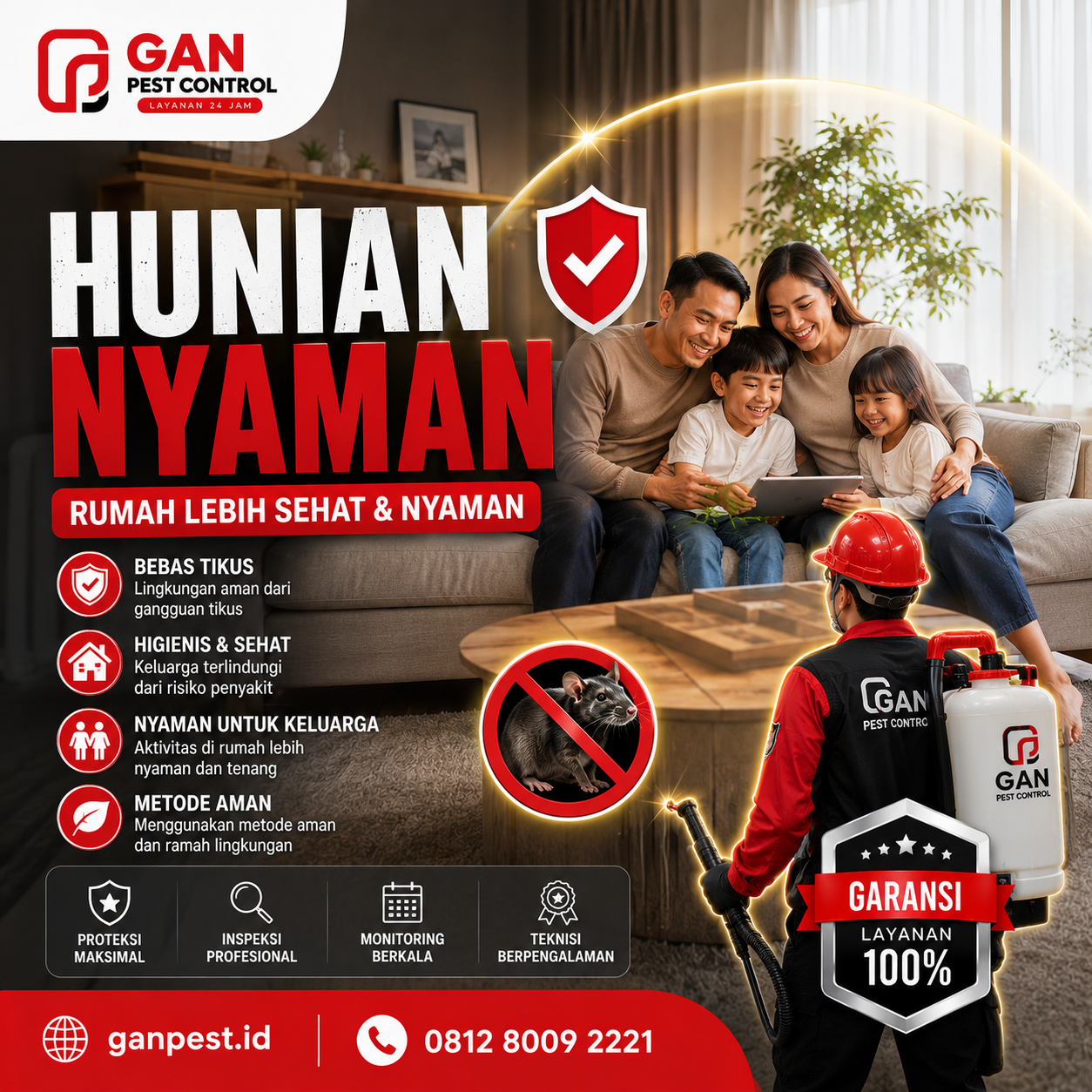 Jasa Pembasmi Tikus Tangerang Terbukti Efektif dan Aman