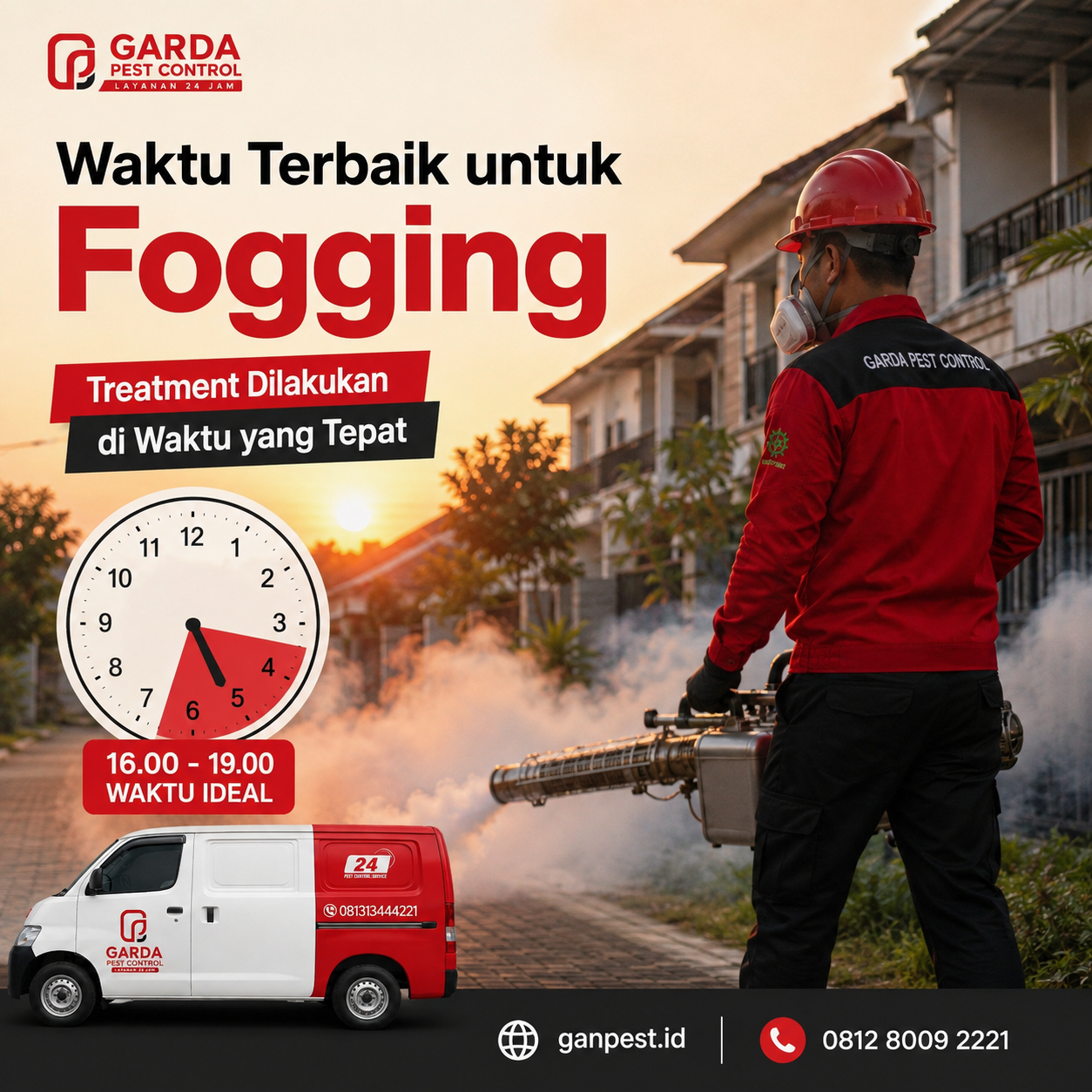 Jasa Fogging Nyamuk di Tangerang dan Layanan Terbaik GAN Pest Control