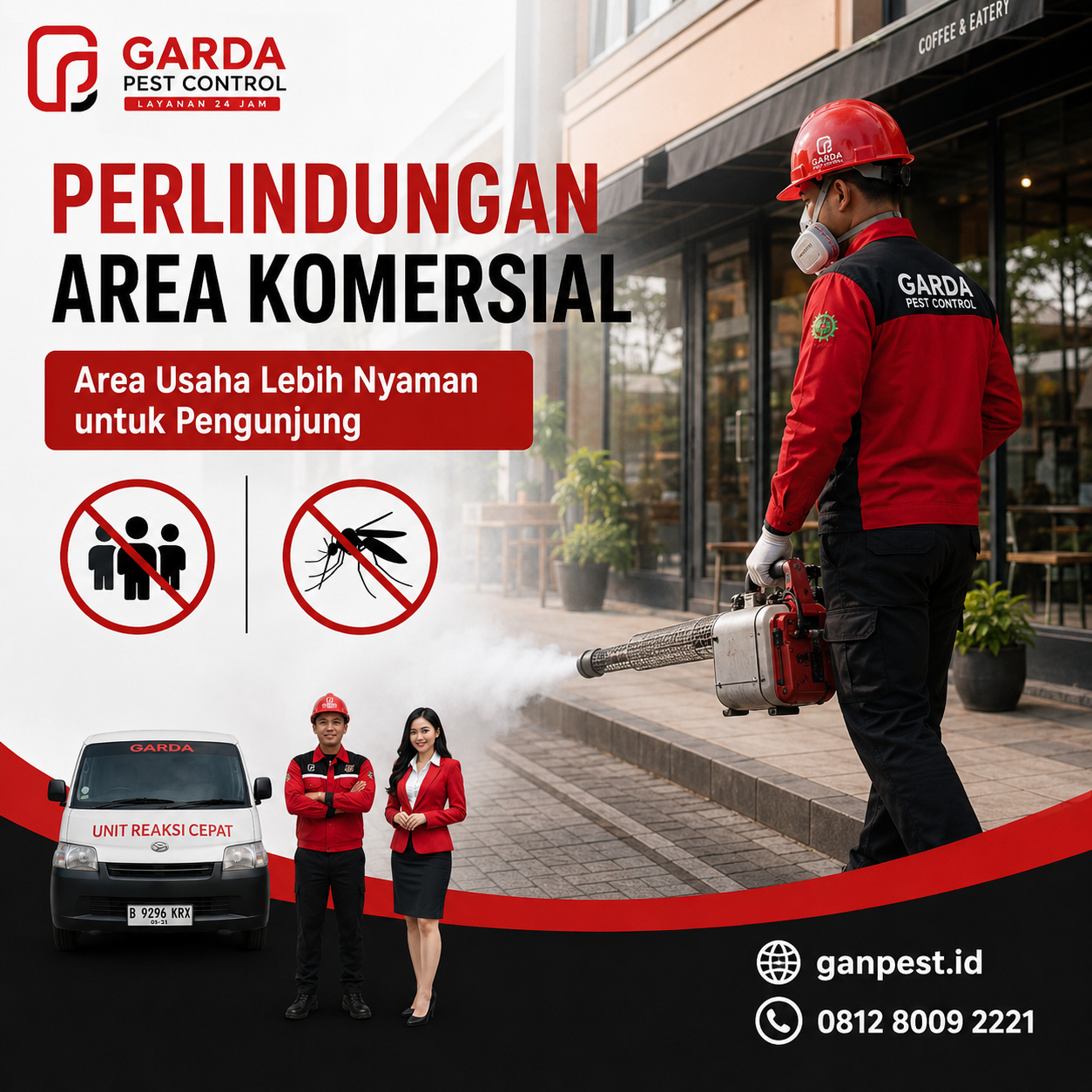 Jasa Fogging Nyamuk untuk Pabrik Tangerang Terbaik dari GAN Pest Control