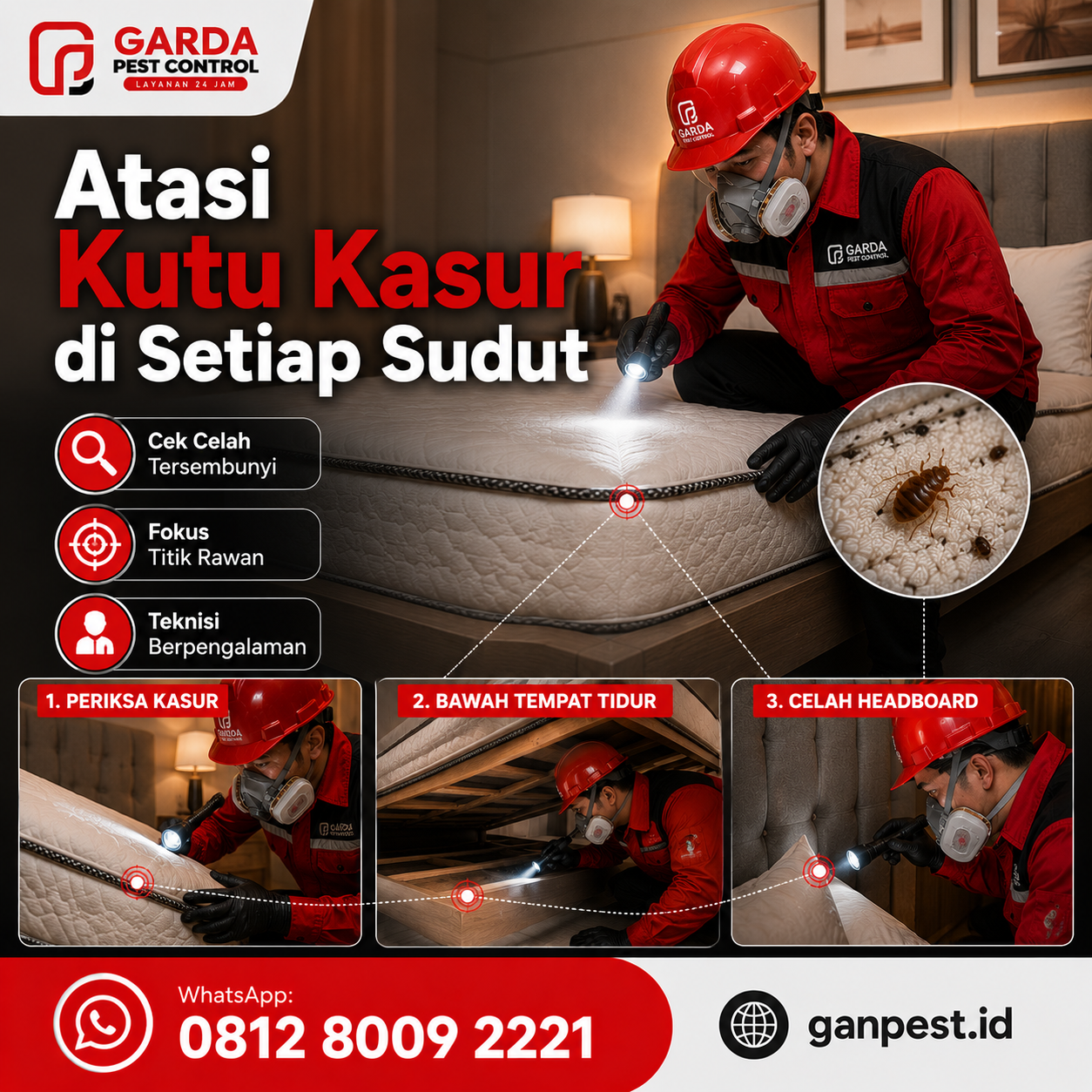 Daftar Biaya Jasa Pembasmi Kutu Kasur Tangerang dan Panduan Layanan