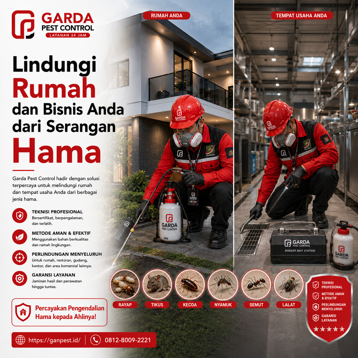 Jasa Pembasmi Hama Tangerang
