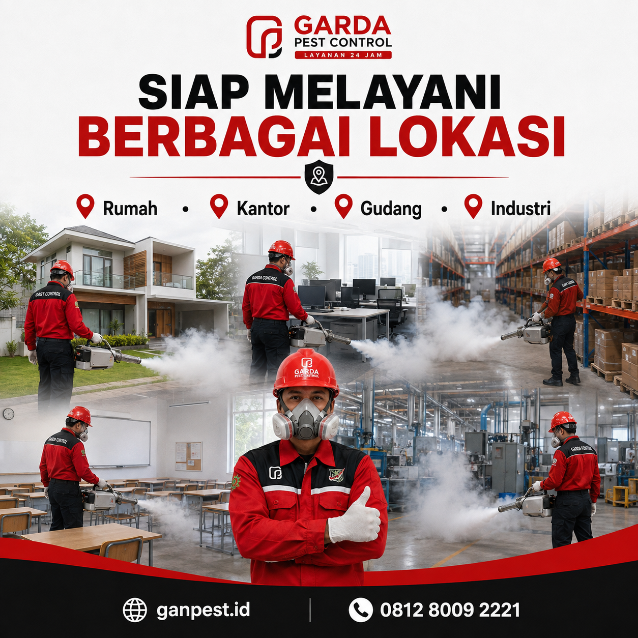Jasa Fogging Nyamuk Untuk Komplek Perumahan Tangerang Terpercaya dari GAN Pest Control